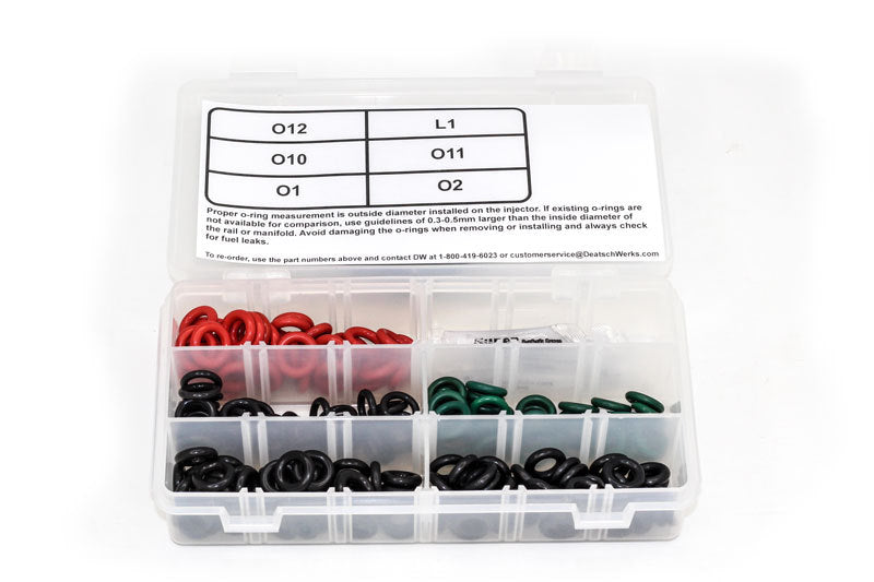 Deatschwerks Modern Muscle Injector O-Ring Kit (205 Pieces) - 2-202