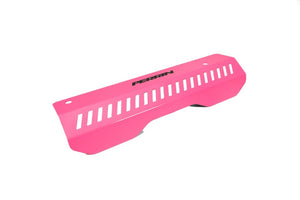 PERRIN 22-25 Subaru WRX Pulley Cover - Hyper Pink (SHORT - For Use w/PERRIN AOS) - PSP-ENG-154HP