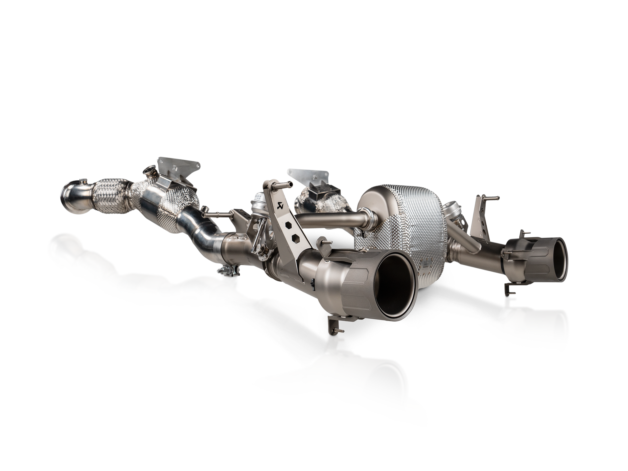 Akrapovic Evolution Line (Titanium) - Ferrari F8 Tributo / Spider 2023+ - S-FE/T/1 - Revzone