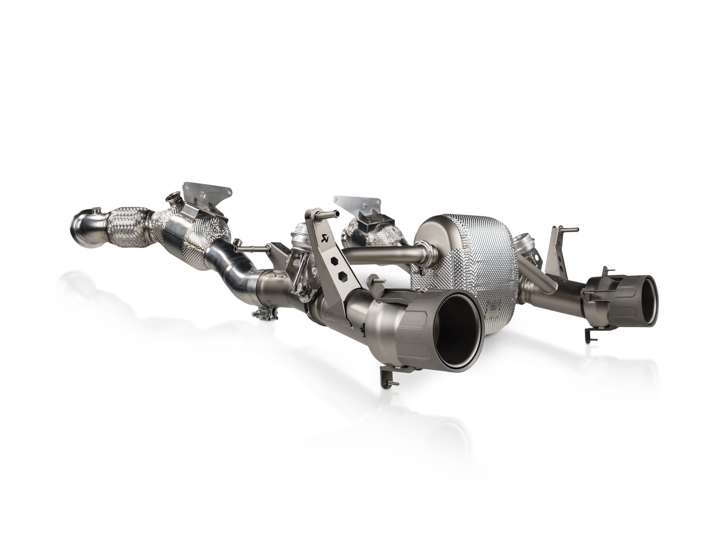Akrapovic Evolution Line (Titanium) - Ferrari F8 Tributo / Spider 2023+ - S-FE/T/1 - Revzone