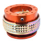 NRG Quick Release Kit - Pyramid Edition - Orange Body / Neochrome Pyramid Ring - SRK-210OR/MC