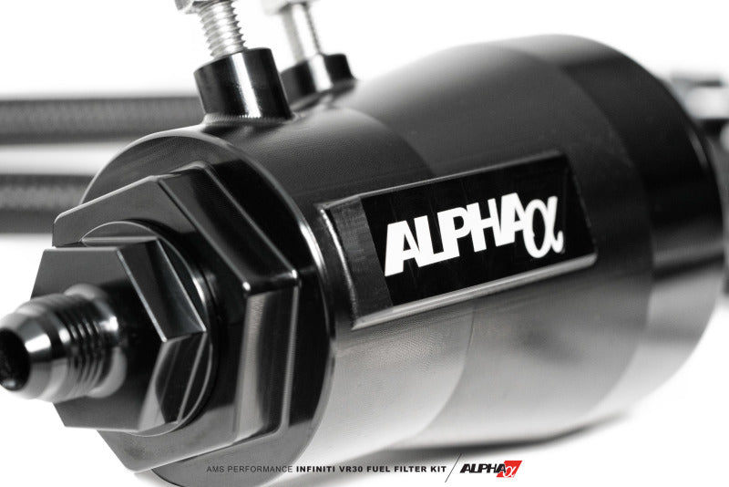 AMS Performance Infiniti Q50/Q60 Red Alpha Flex Fuel Filter Kit (Standalone / No AMS Flex Fuel Kit) - ALP.28.07.0009-1