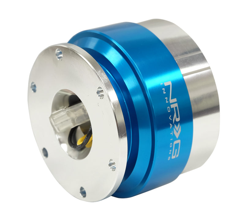 NRG Quick Release - Black Body/ Blue Chrome Ring - SRK-100BL