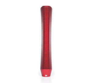 NRG Shift Knob Heat Sink Curved Long Red - SK-710RD