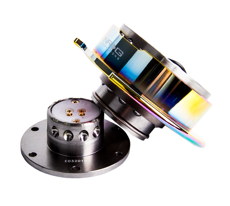 NRG Quick Release Gen 2.5 - Gunmetal Body / Neochrome Ring - SRK-250GM/MC