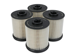 aFe ProGuard D2 Fuel Filter; GM Diesel Trucks 17-21; V8 6.6L L5P - 4 Pack - 44-FF023-MB