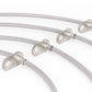 Goodridge 17-18 Honda Civic (Base/LX/EX) Stainless Steel Brake Line Kit - 20042
