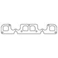 Cometic Chevy Gen1 SB V8 .030in MLS Exhaust Mani Gskt Set-1.780in x 1.700in D Ports-Brodix 12B Head - C5927-030