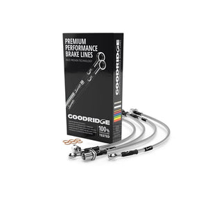 Goodridge 20-21 Toyota GR Supra Stainless Steel Brake Line Kit - 21094