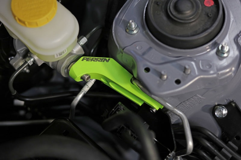 PERRIN 13-25 Subaru BRZ / Scion FR-S / Toyota 86 GR86 Master Cylinder Brace - Neon Yellow - PSP-BRK-406NY
