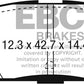 EBC 2016 Mazda CX-5 2.0L Ultimax2 Rear Brake Pads - UD1846