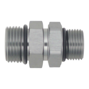 DeatschWerks 8AN ORB Male to 10AN ORB Male Swivel Adapter - Anodized DW Titanium - 6-02-0425