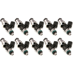 Injector Dynamics 1340cc Injectors - 48mm Length - 14mm Grey Top - 14mm Lower O-Ring (Set of 10) - 1300.48.14.14.10