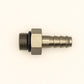 DeatschWerks 6AN ORB Male To 5/16in. Male Triple Barb Fitting (Incl. O-Ring) - 6-02-0502