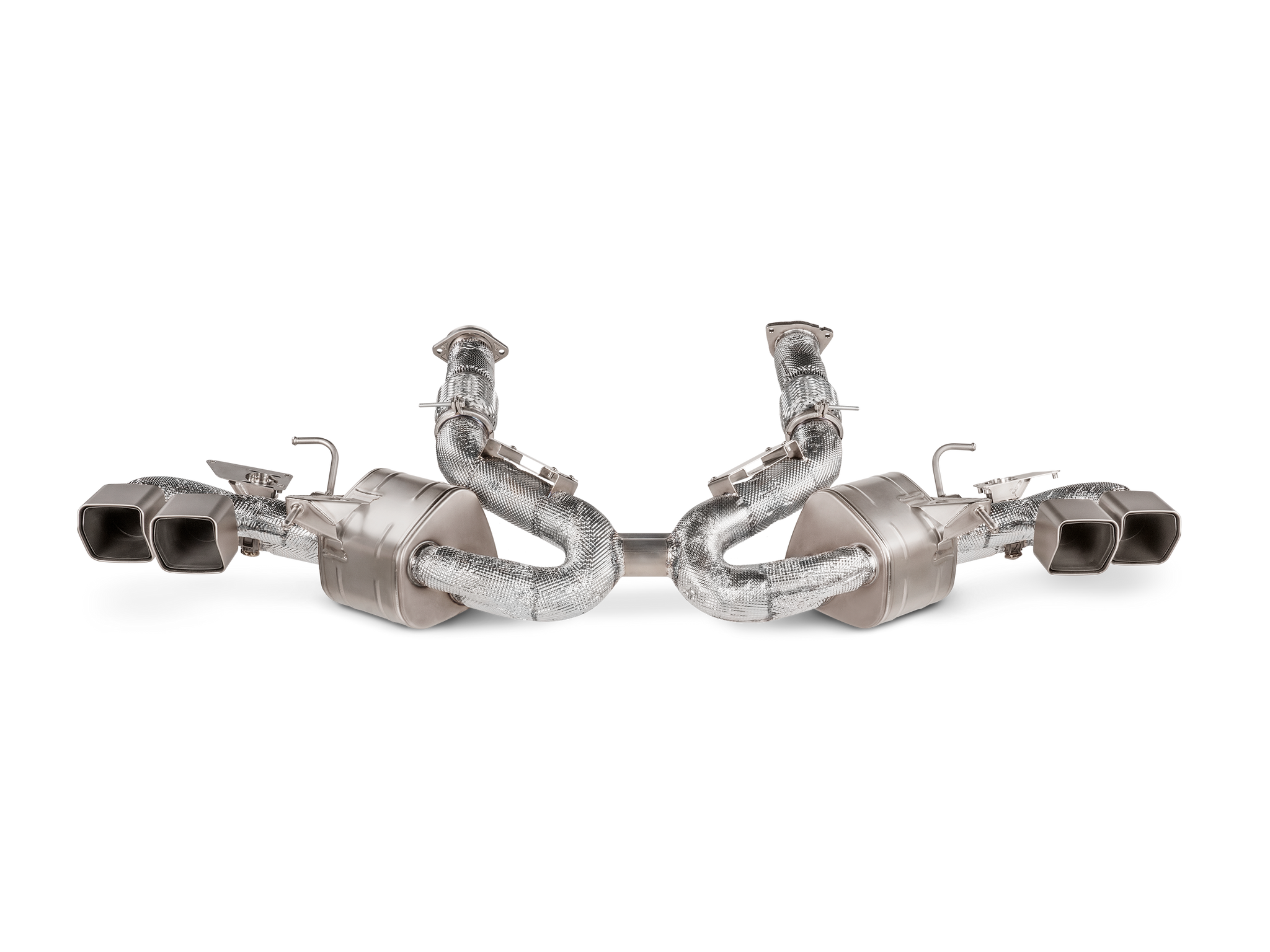 Akrapovic Slip-On Line (Titanium) - Chevrolet Corvette Stingray (C8) 2026+ - S-CO/TI/4 - Revzone