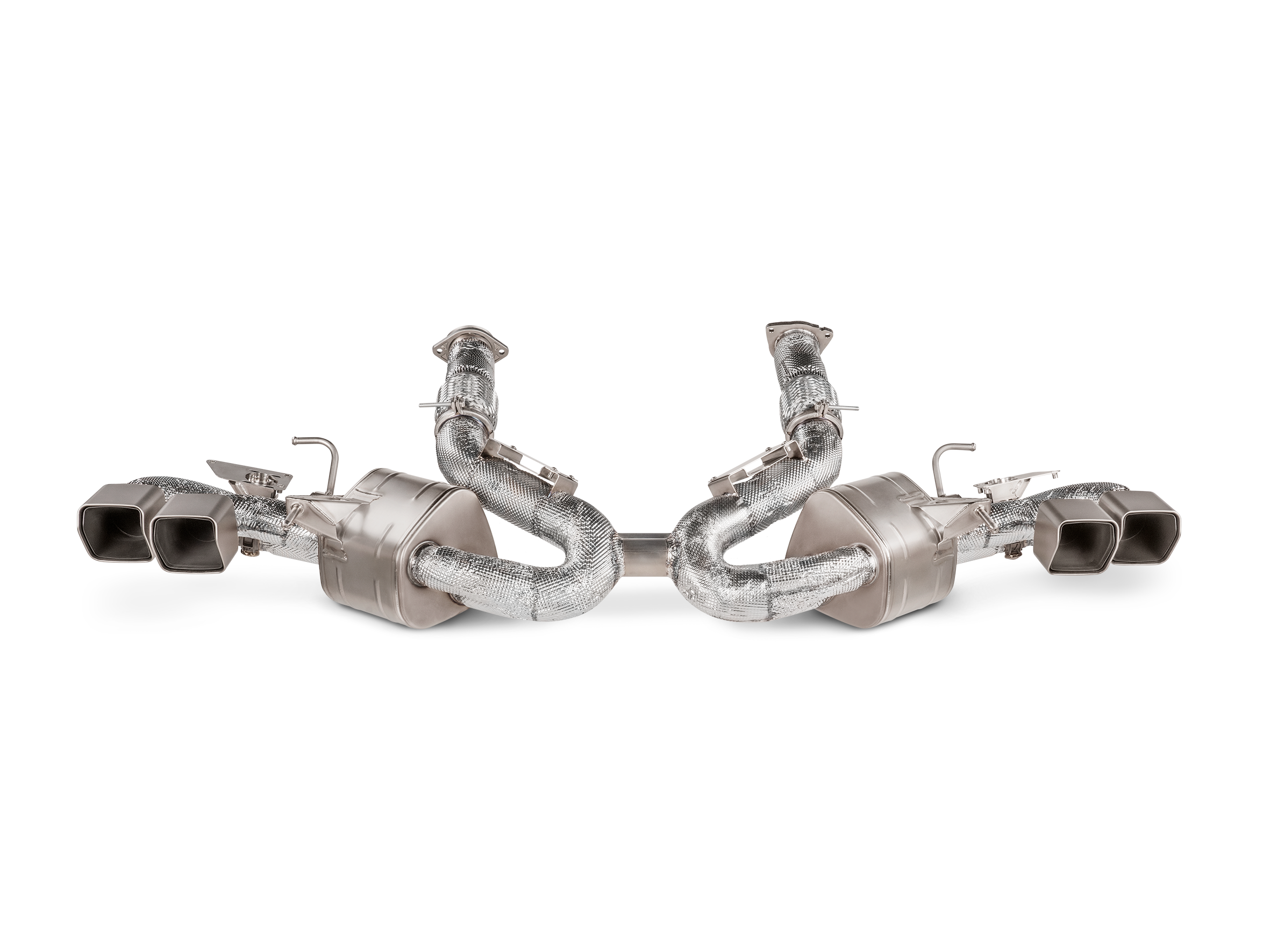 Akrapovic Slip-On Line (Titanium) - Chevrolet Corvette Stingray (C8) 2026+ - S-CO/TI/4 - Revzone