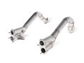 Akrapovic Link pipe set (Titanium) - Porsche 718 Cayman GT4 / Spyder 2020+ - L-PO/T/13 - Revzone