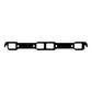 Cometic Chrysler B/RB .064in ArmorCore Exhaust Manifold Gasket Set - C5619-064