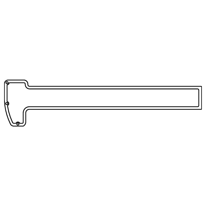 Cometic Jaguar XK6 .060in AFM Cam Cover Gasket Set - Trim To Fit All Models - C4545-060
