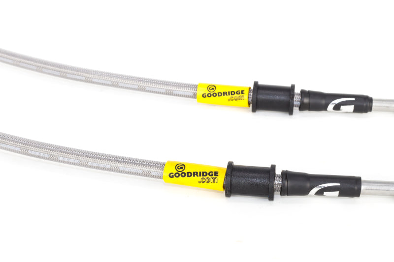 Goodridge 17-20 Honda Civic Si (Si Model Only) Stainless Steel Brake Line Kit - 20040