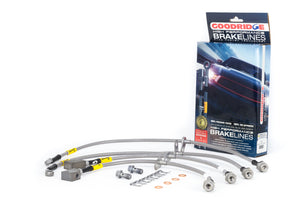 Goodridge 17-21 Honda Civic Type-R (FK8) Stainless Steel Brake Line Kit - 20039