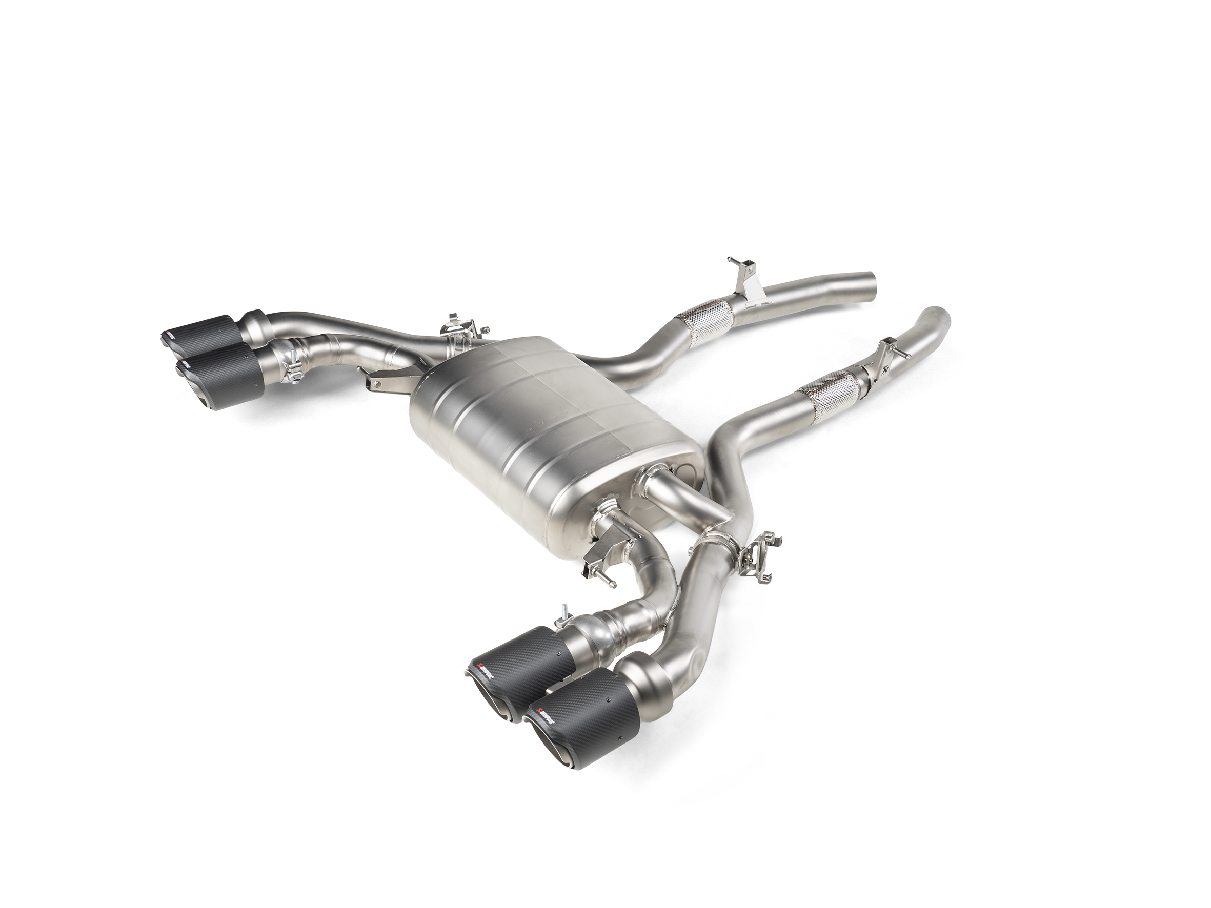 Akrapovic Slip-On Line (Titanium) - BMW X3 M / X3 M Competition (F97) 2024+ - S-BM/T/10H - Revzone