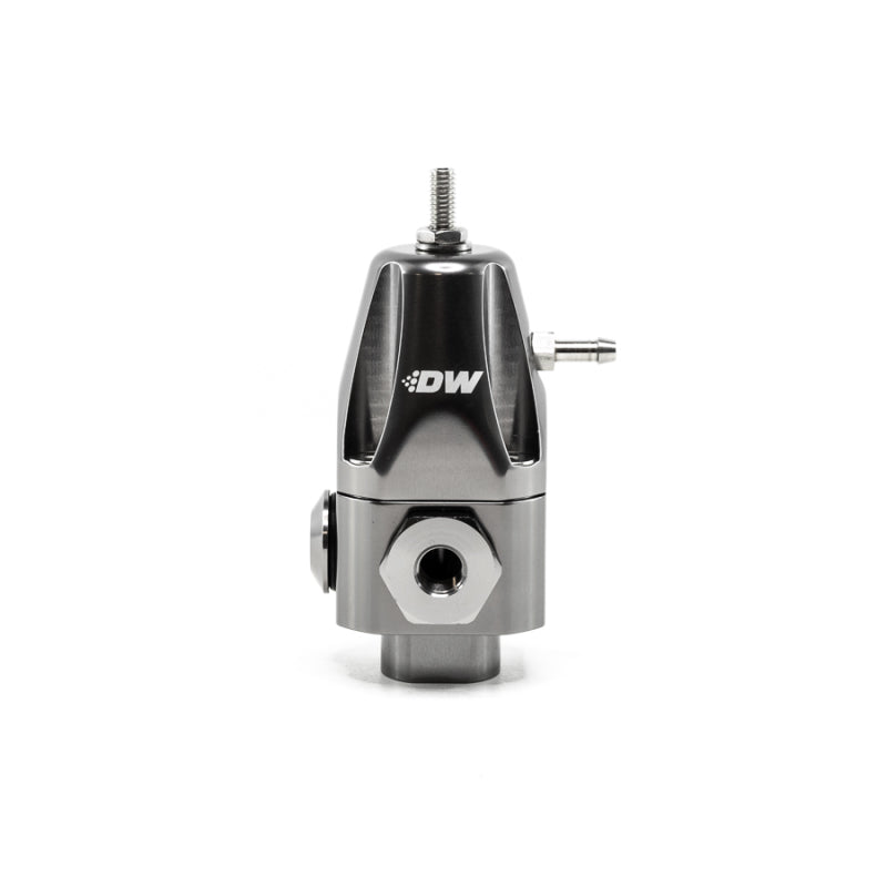 DeatschWerks DWR1000 Adjustable Fuel Pressure Regulator - Titanium - 6-1000-FRT
