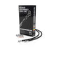 Goodridge 13-16 HD-FLH/FLT Multi Model Black Clutch Line w/Clear Fitting - HD0127-1CB-CL