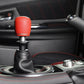 GrimmSpeed Stubby Shift Knob Stainless Steel Red - M12x1.25 - 380003