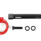 PERRIN 17-21 Honda Civic Si/Type R/Touring/Hatchback Tow Hook Kit Rear - Red - PHP-BDY-251RD