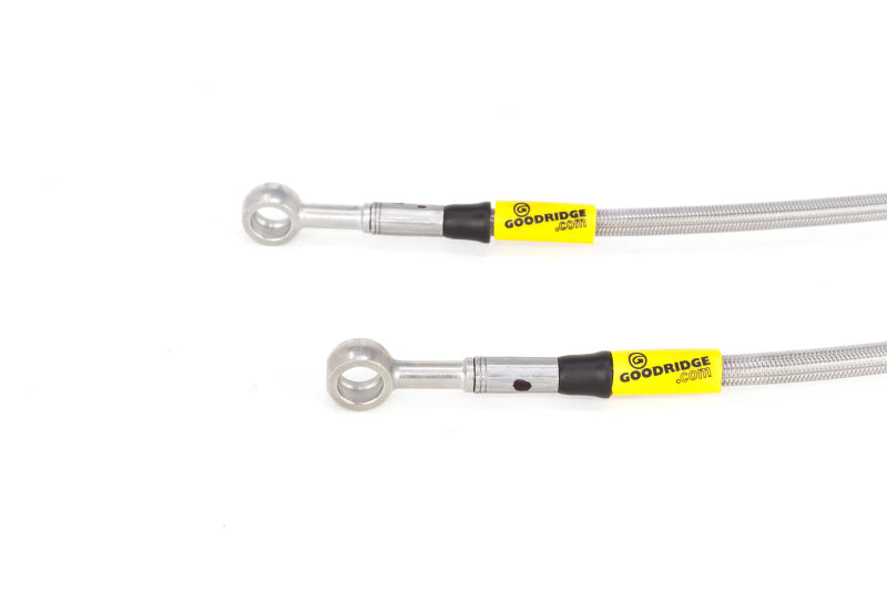 Goodridge 12-15 Honda Civic Si / 13-15 Acura ILX 2.4L (Lrg Disc) Stainless Steel Brake Line Kit - 20028