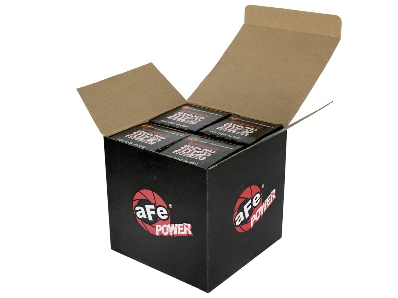 aFe ProGuard D2 Fluid Filters Fuel F/F FUEL GM Diesel Trucks 92-00 V8- 6.2L 6.5L (td) - 4 Pack - 44-FF001-MB