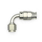 DeatschWerks 6AN Female Swivel 90-Degree Hose End PTFE (Incl. 1 Olive Insert) - 6-02-0852