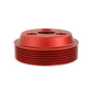 PERRIN 22-25 Subaru WRX / 21-25 Crosstrek / 20-25 LGT/OBXT/FXT Lightweight Water Pump Pulley - Red - PSP-ENG-112RD