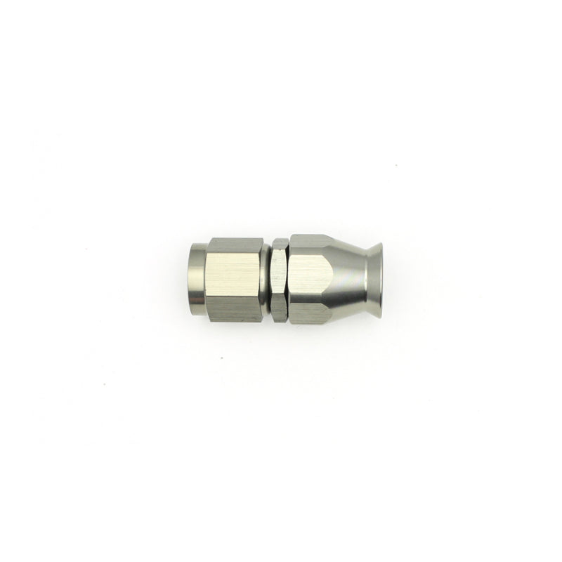 DeatschWerks 6AN Female Swivel Straight Hose End PTFE (Incl. 1 Olive Insert) - 6-02-0850
