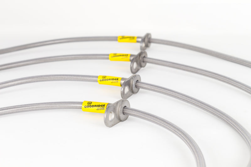 Goodridge 12-15 Chevrolet Camaro (ZL1 Only) Stainless Steel Brake Line Kit - 12227