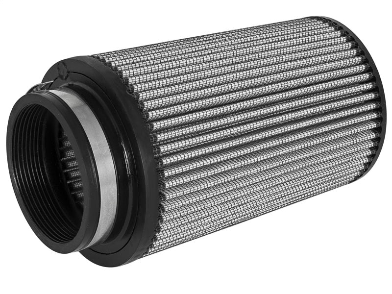 aFe Magnum FLOW Universal Air Filter - 4in Flange x 9in Height - Dry PDS - 21-91134