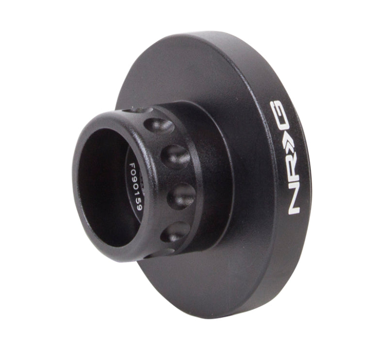 NRG Short Spline Adapter - Polaris RZR / Ranger (Secures w/OEM Lock Nut / Fits Quick Lock) - Black - SRK-RZRLH