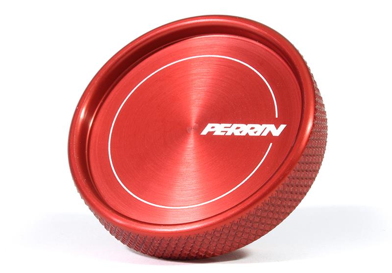 PERRIN 02-25 Subaru Impreza/WRX/STI & 13-25 Crosstrek/BRZ/FR-S/GR86/GR86 Oil Fill Cap - Red - PSP-ENG-711RD