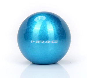 NRG Teal Sparkly Painted Titaniumround Shifter Heavy Weight - SK-350TL