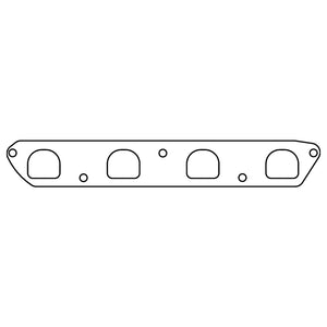 Cometic Ford 427 SOHC FE V8 .064in AM Exhaust Manifold Gasket Set - C15141-064