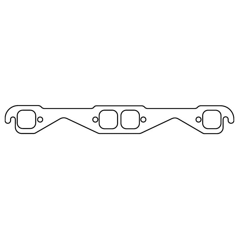 Cometic Chevrolet Gen-1 Small Block V8 .060in HTS Exhaust Manifold Gasket Set - 1.5in Square Port - C15612-060