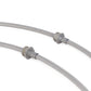 Goodridge 13-15 Nissan Sentra w/ Rear Disc Brakes SS Brake Line Kit - 22047