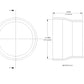 aFe POWER Universal Products Coupler Kit (4 x 3-1/2)in ID x 3in L - Black - 59-00209