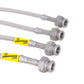 Goodridge 92-95 Honda Civic All Models w/ Rear Drum / 93-00 Del Sol Rear Drum SS Brake Lines - 20015