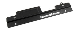 GrimmSpeed 02-07 Subaru Impreza/WRX / 04-07 STI Radiator Shroud w/Tool Tray - Black - 096005