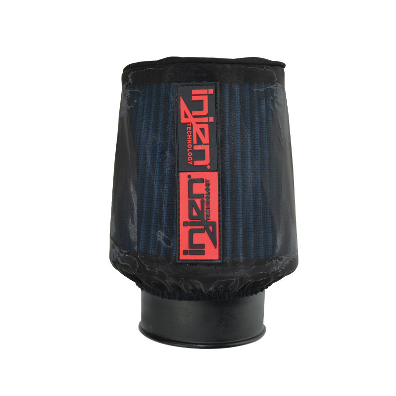 Injen Black Water Repellant Pre-Filter fits X-1022 X-1050 6-1/2in Base / 8in Tall / 5-1/2in Top - 1038BLK