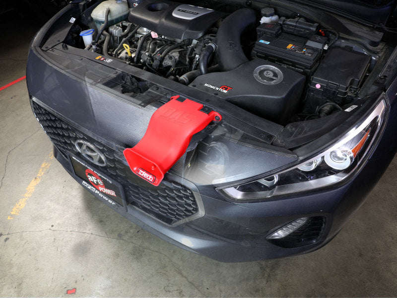 aFe 18-20 Hyundai Elantra GT L4-1.6L (t) Takeda Momentum Dynamic Air Scoop - Red - 56-70005SR