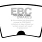 EBC 05-10 Chrysler 300C 5.7 Ultimax2 Rear Brake Pads - UD10571