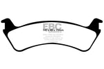 EBC 00-02 Ford Explorer Sport 4.0 2WD (Phenolic Pistons) Greenstuff Rear Brake Pads - DP61130